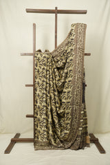 Beige HBP Modal Silk Saree - SRBMSS709