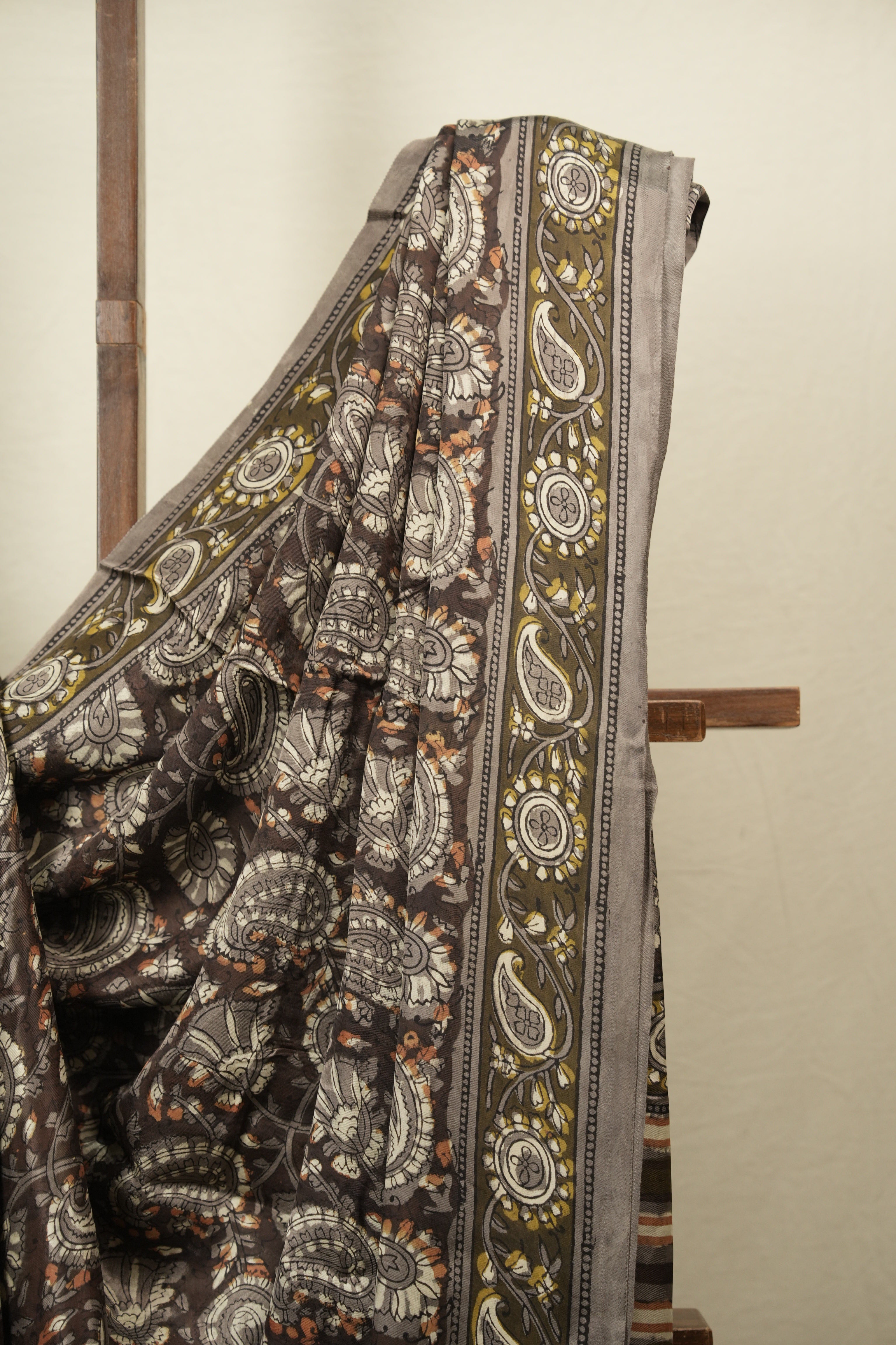 Coffee Brown Modal Silk Saree -SRCBMSS754
