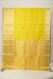 Olive Green Gadwal Silk Saree - SROGGSS614