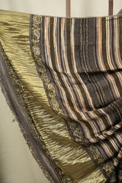 Coffee Brown Modal Silk Saree -SRCBMSS754