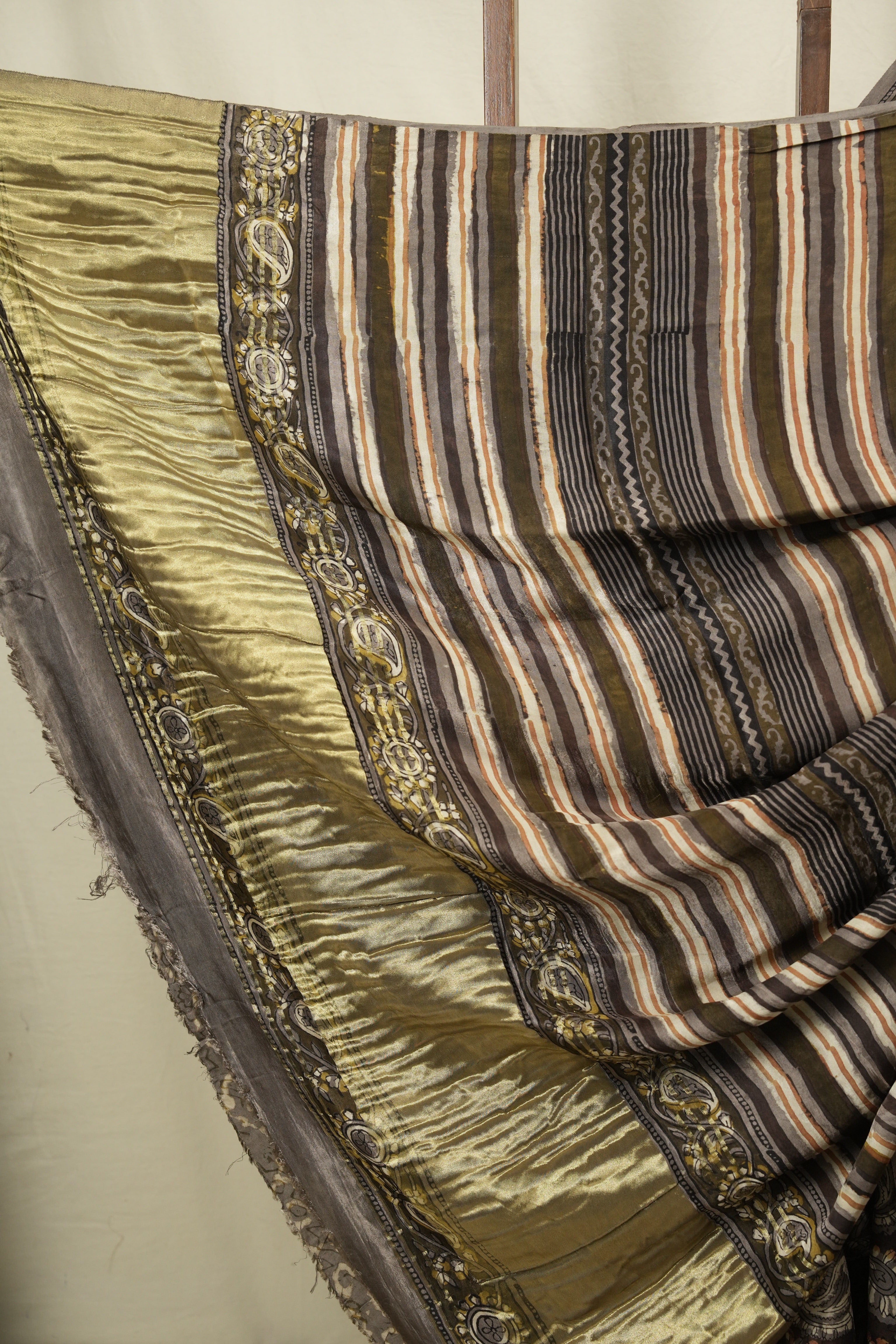Coffee Brown Modal Silk Saree -SRCBMSS754