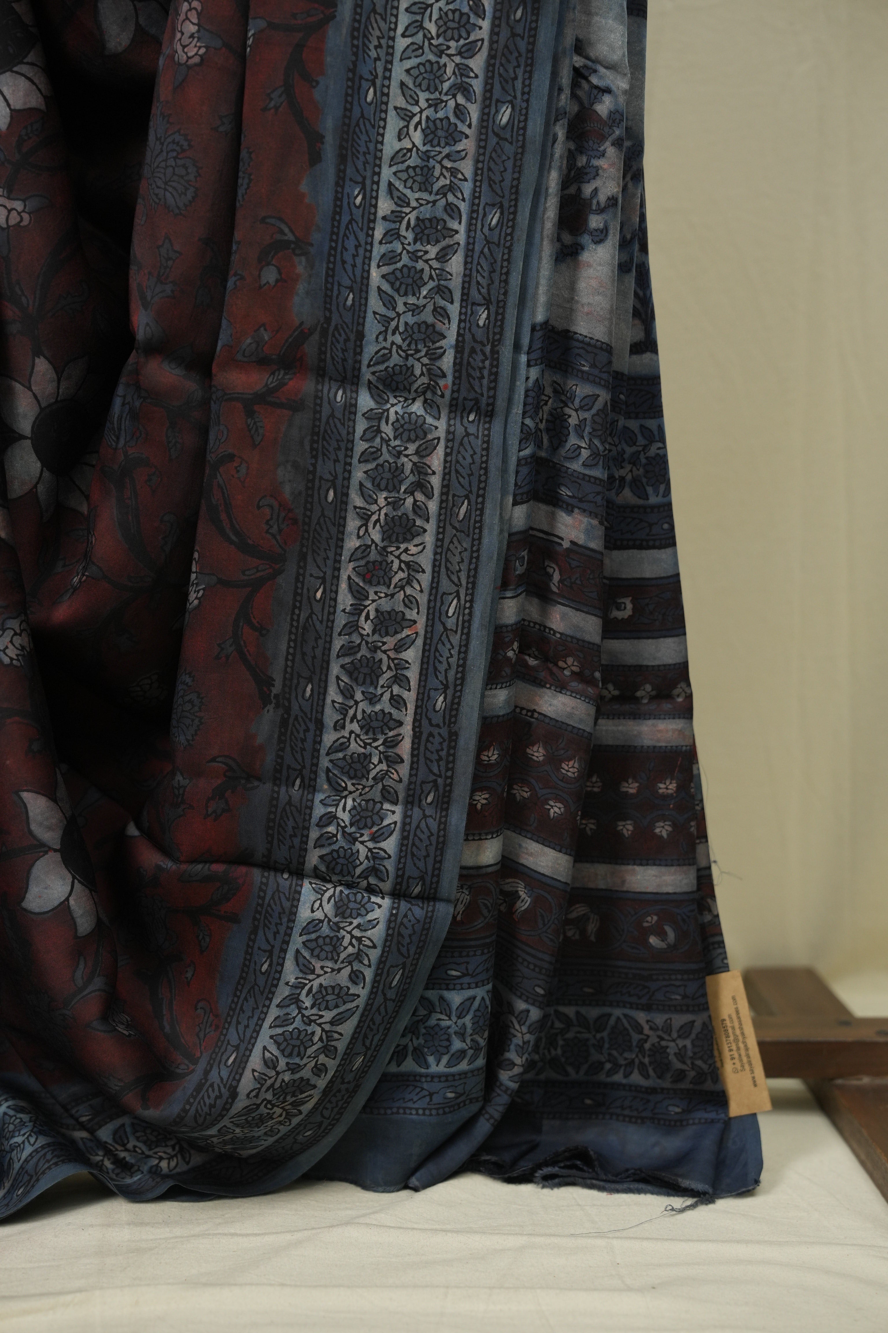 Brick HBP Modal Silk Saree - SRBMSS707