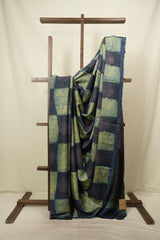 Blue Modal Silk Saree -SRBMSS757