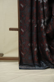 Brick HBP Modal Silk Saree - SRBMSS707