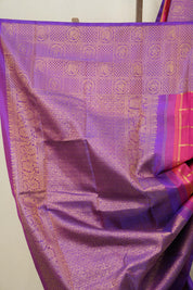 Rani Pink Kanjivaram Silk Saree - SRRPKSS933