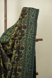Green HBP Modal Silk Saree - SRGMSS706