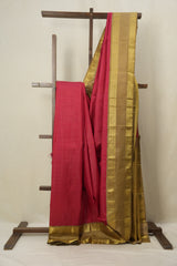 Red Kanjivaram Silk Saree - SRRKSS932