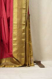 Red Kanjivaram Silk Saree - SRRKSS932