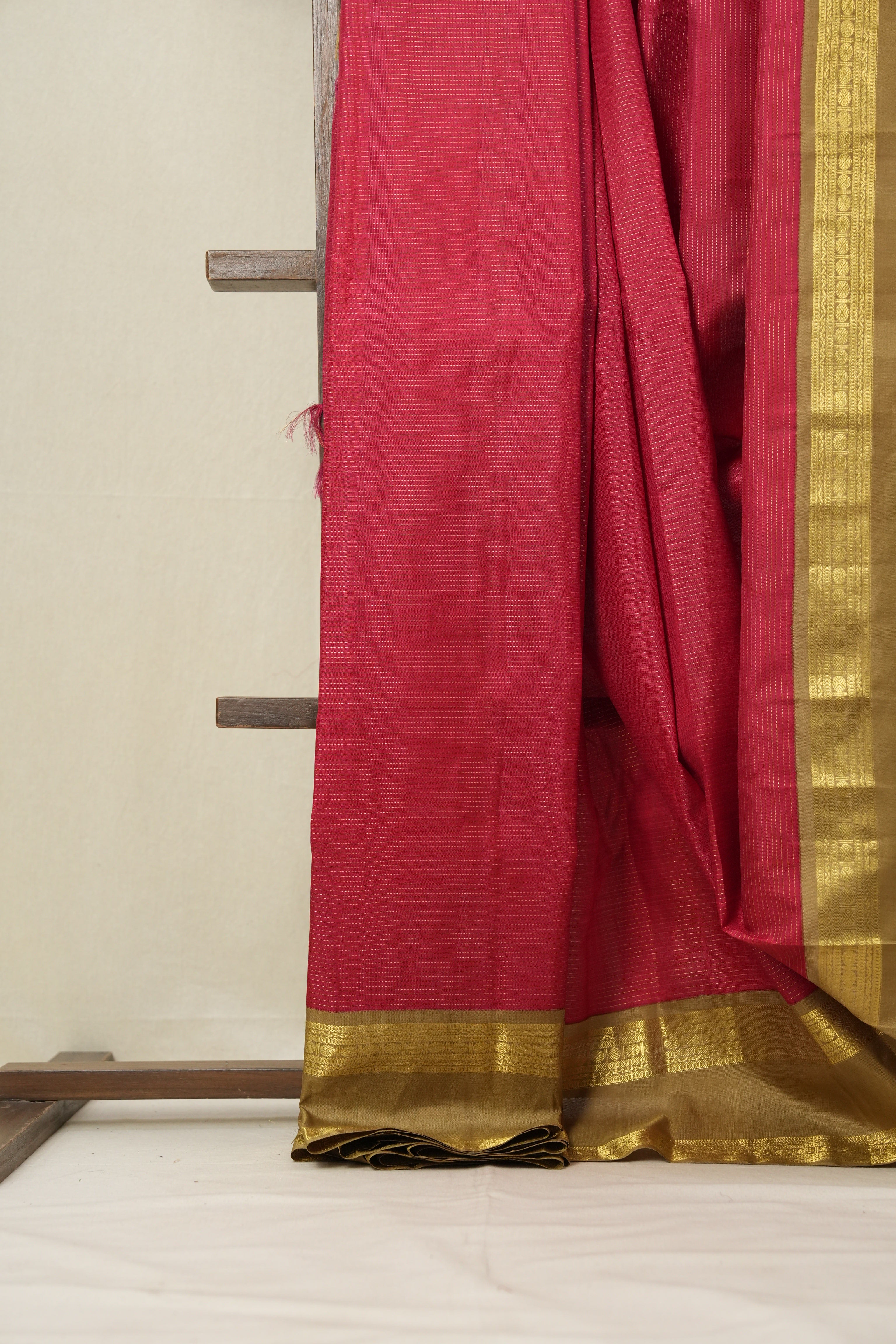 Red Kanjivaram Silk Saree - SRRKSS932
