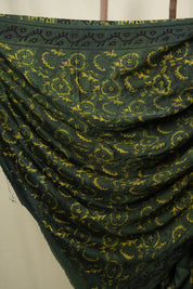 Green Modal Silk Saree -SRGMSS758