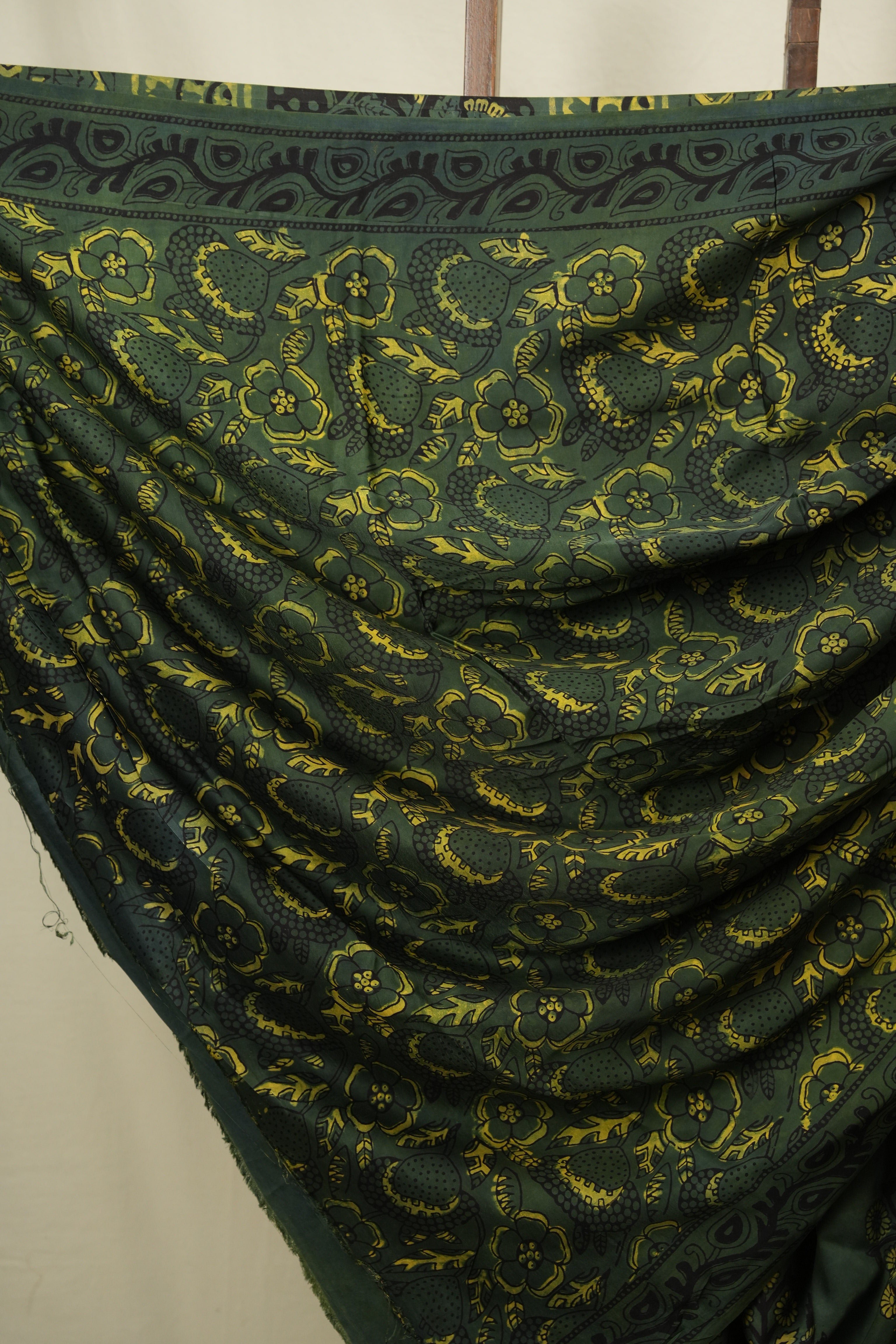 Green Modal Silk Saree -SRGMSS758