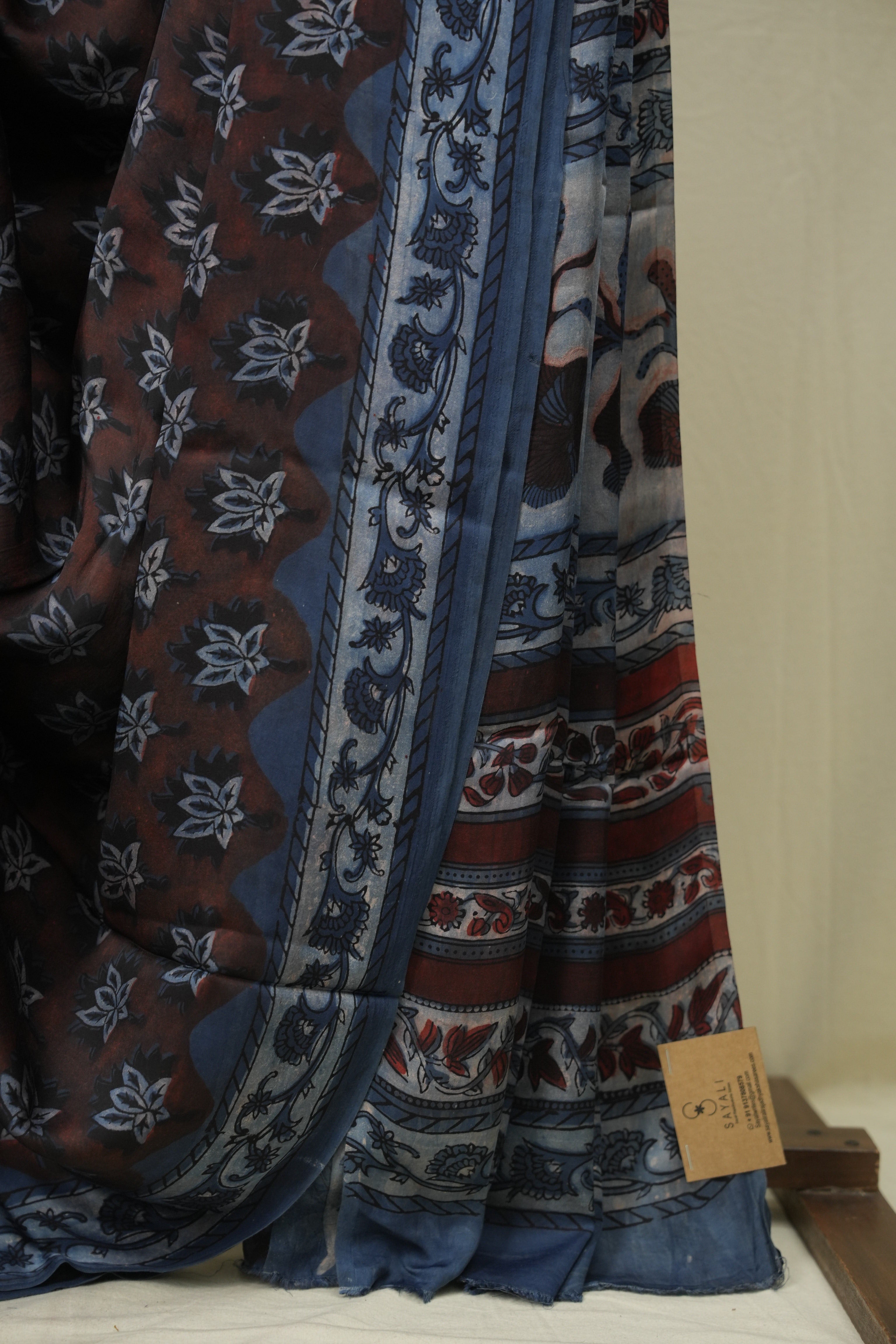 Maroon HBP Modal Silk Saree - SRMMSS705