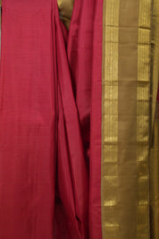 Red Kanjivaram Silk Saree - SRRKSS932