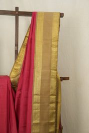 Red Kanjivaram Silk Saree - SRRKSS932