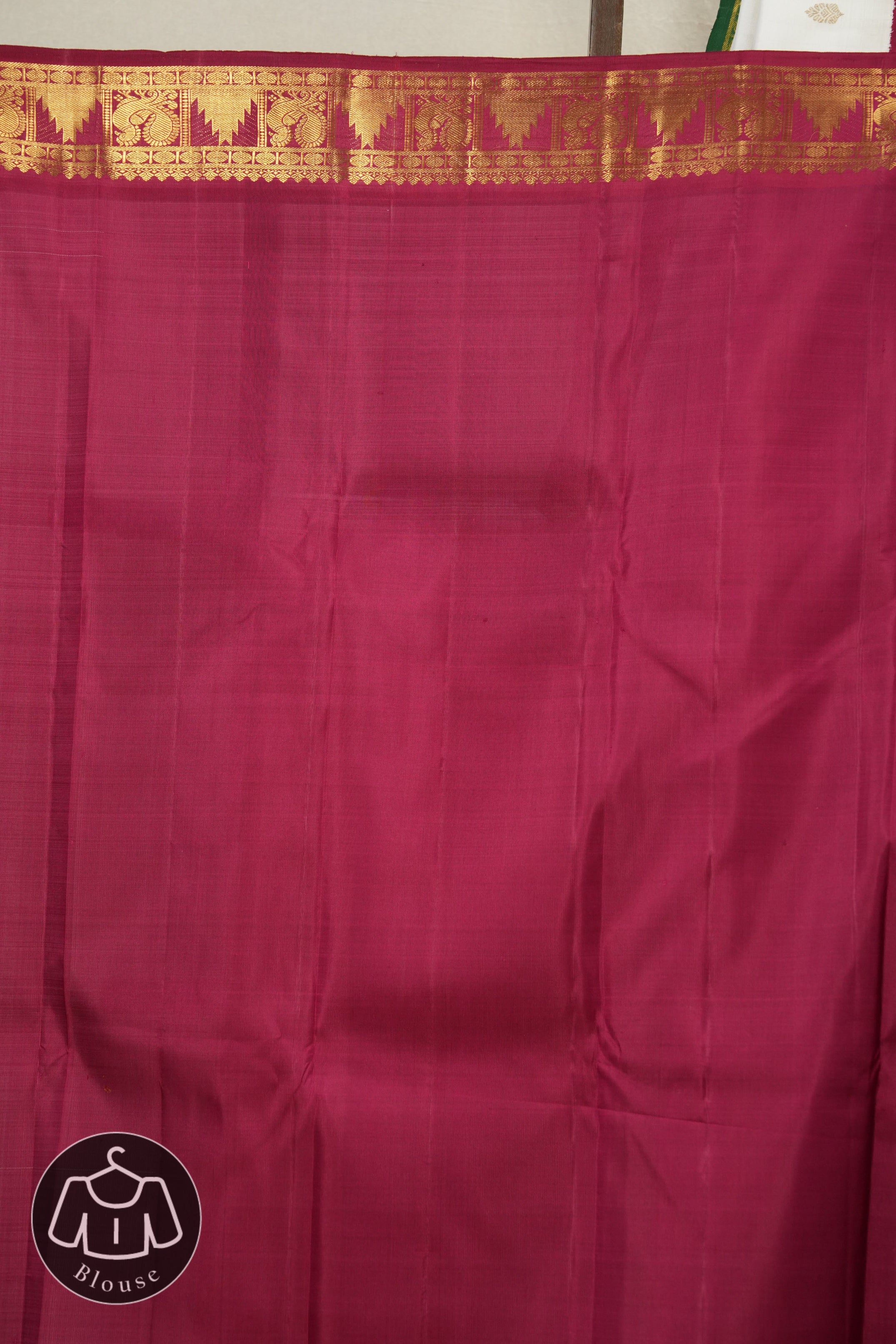 White Kanjeevaram Silk Saree - SRWKSS930