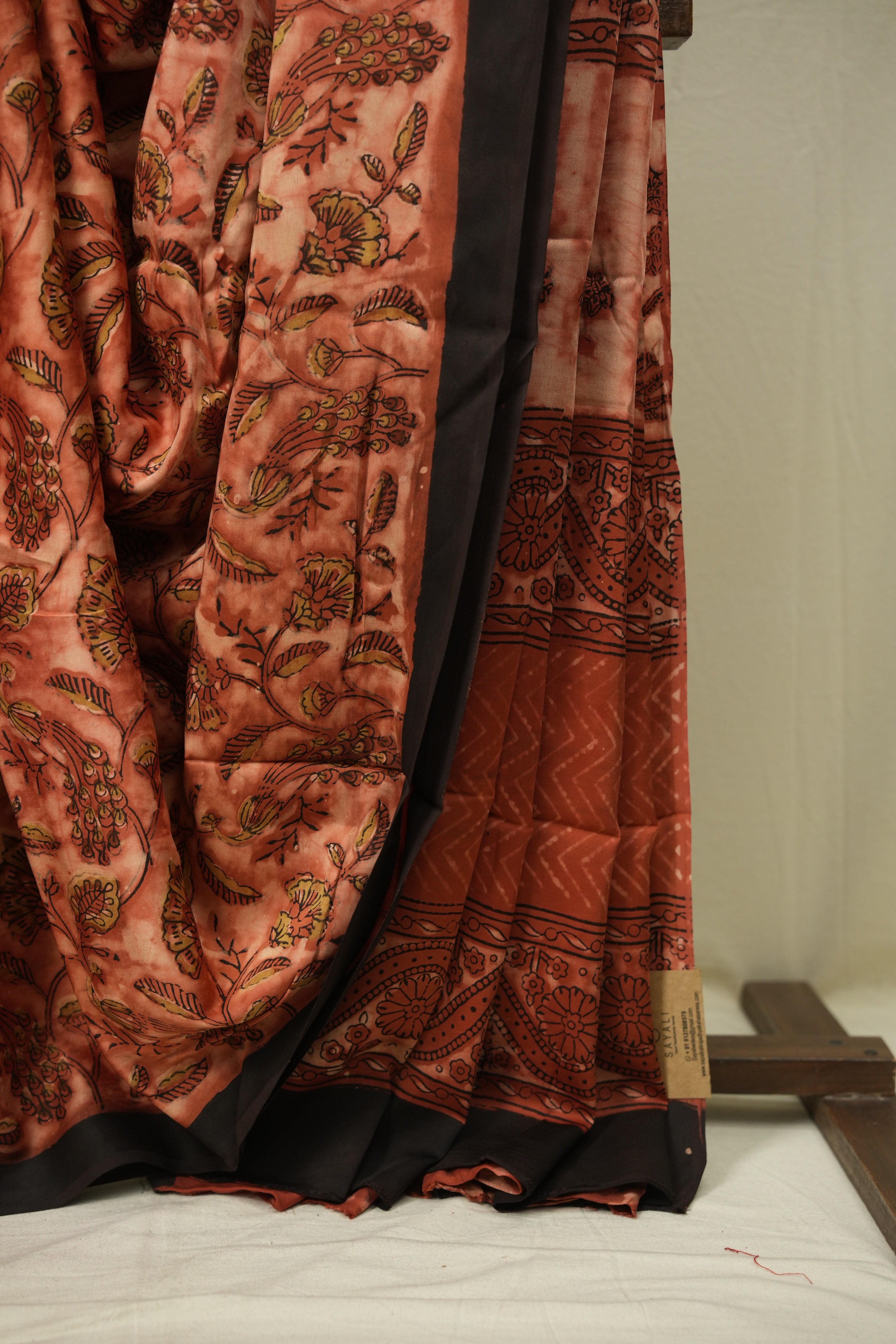 Peach HBP Modal Silk Saree - SRPMSS703