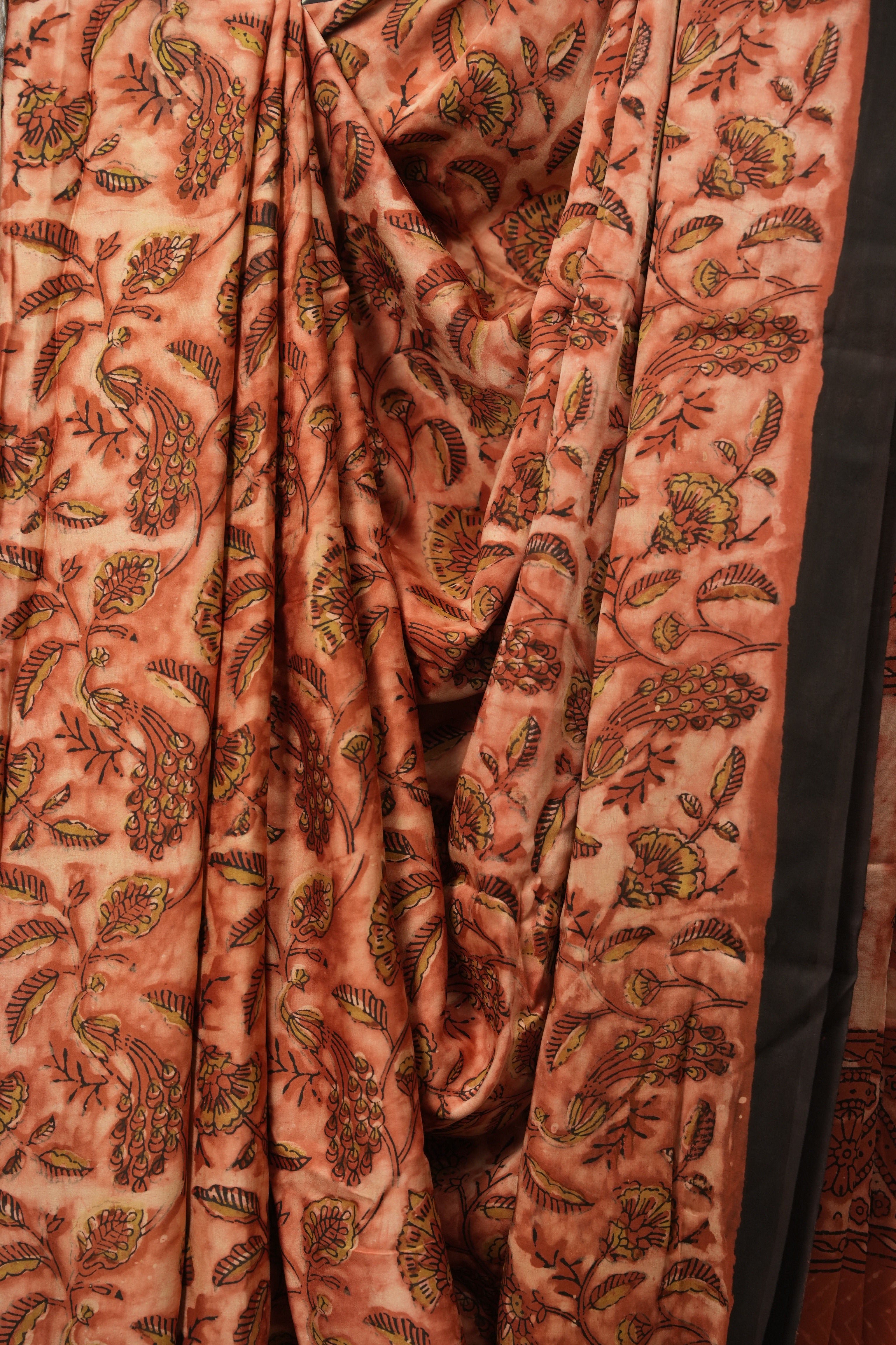 Peach HBP Modal Silk Saree - SRPMSS703