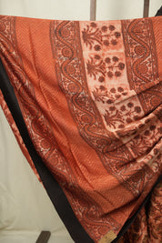 Peach HBP Modal Silk Saree - SRPMSS703