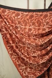 Peach HBP Modal Silk Saree - SRPMSS703