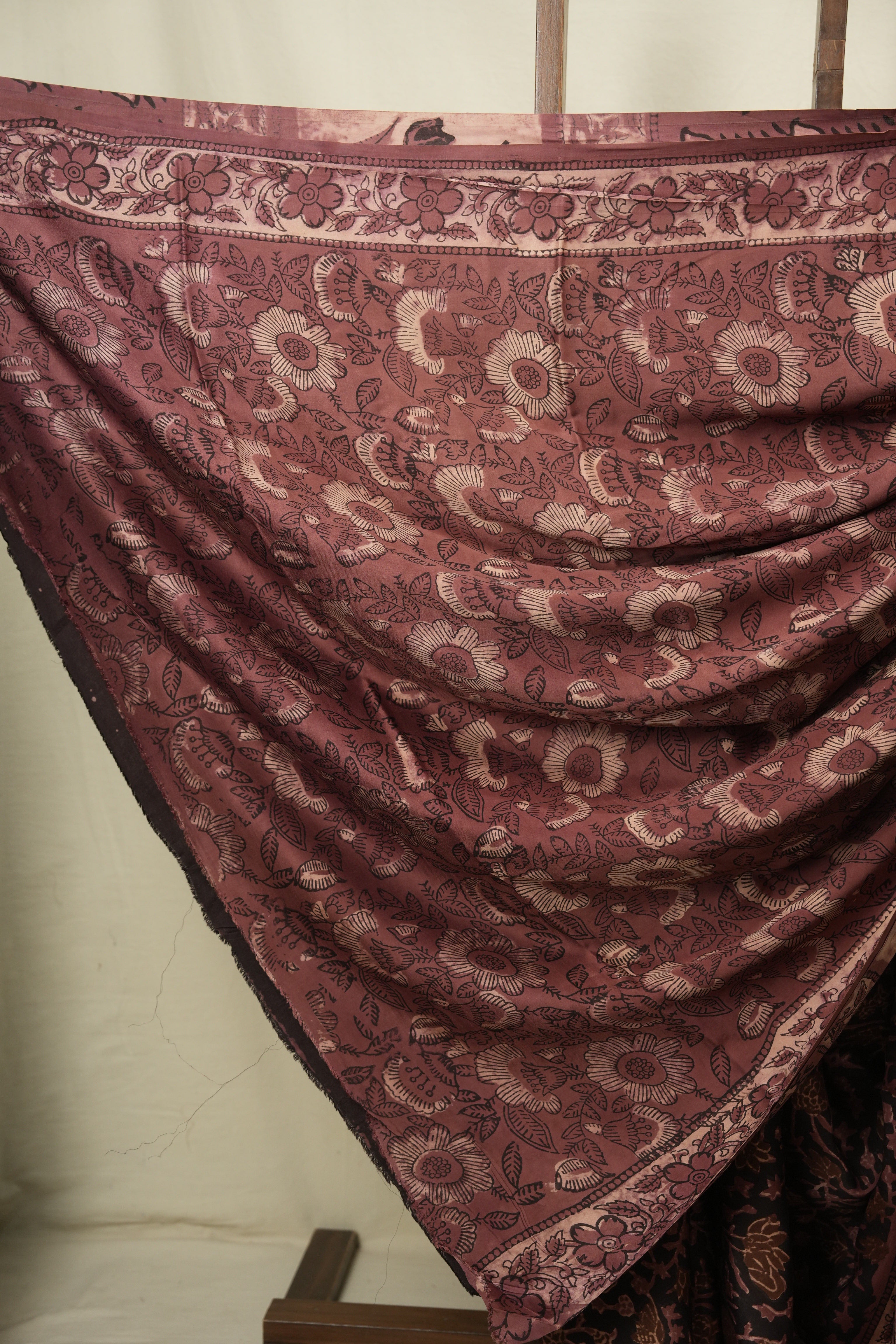 Black Modal Silk Saree -SRBMSS752