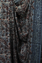 Blue HBP Modal Silk Saree - SRBMSS701