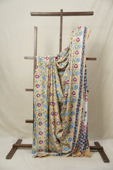 Beige HBP Modal Silk Saree (DEFECT) - SRBMSS114-PI