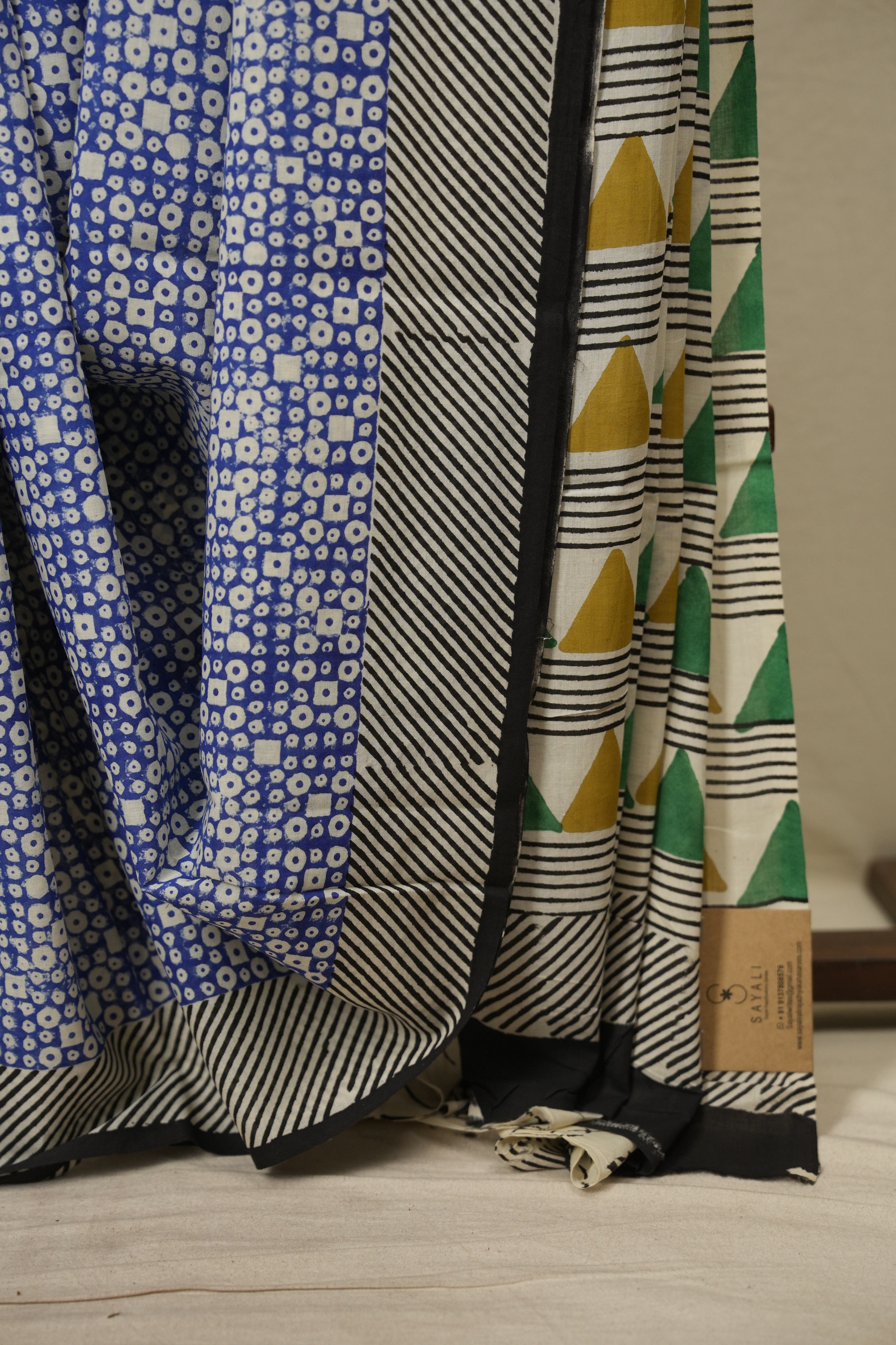 Blue HBP Cotton Saree - SRBCS3780