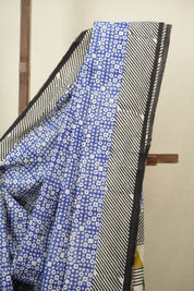 Blue HBP Cotton Saree - SRBCS3780