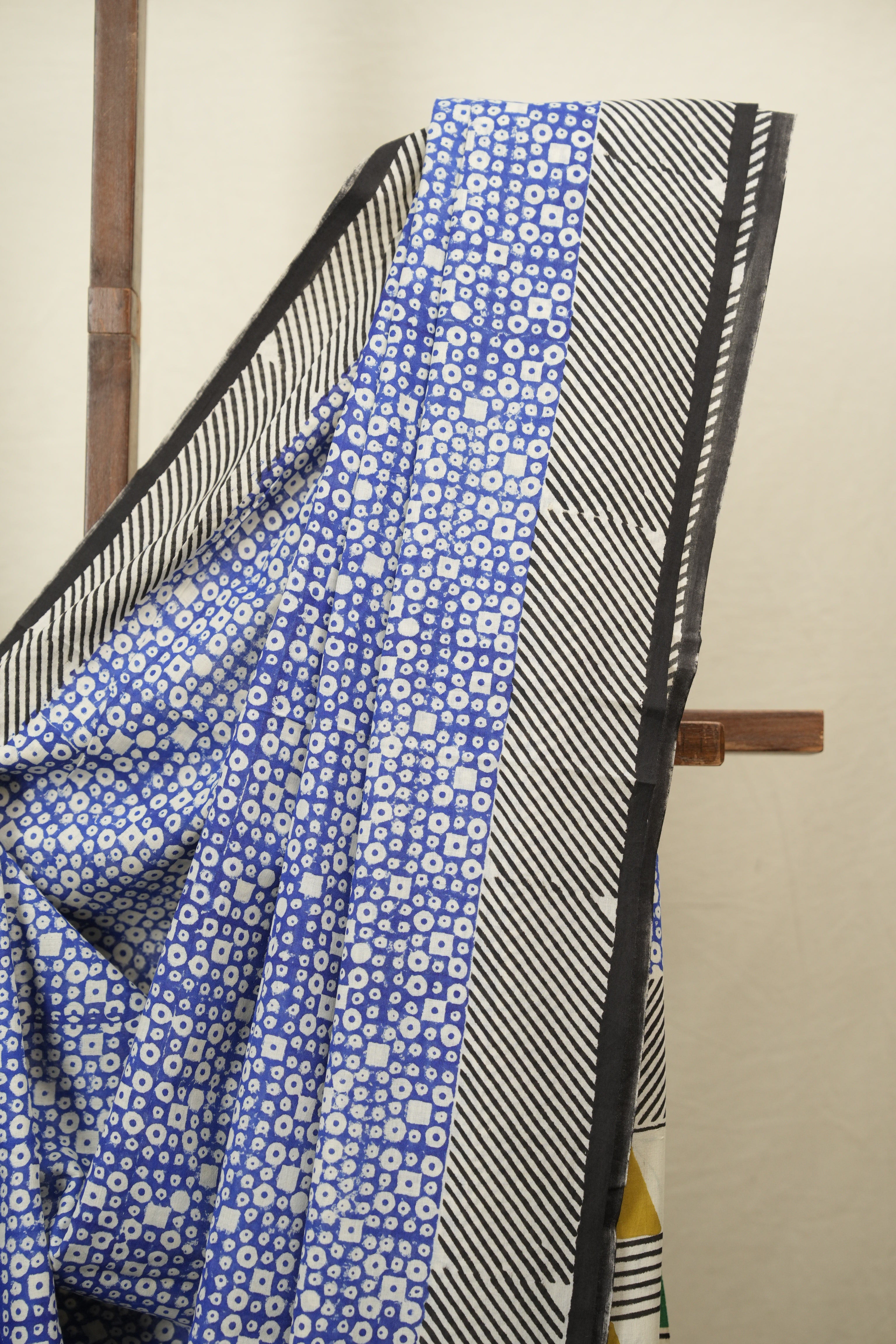 Blue HBP Cotton Saree - SRBCS3780