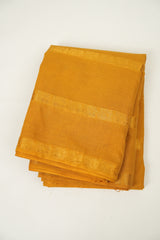Yellow Sungudi Cotton Saree - SRYSCS134