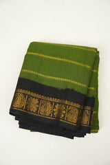 Mehendi Sungudi Cotton Saree - SRMSCS112