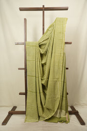 Green HBP Cotton Saree - SRGCS3783