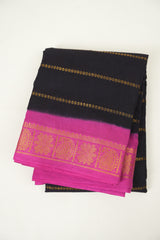 Deep Purple Sungudi Cotton Saree - SRDPSCS111