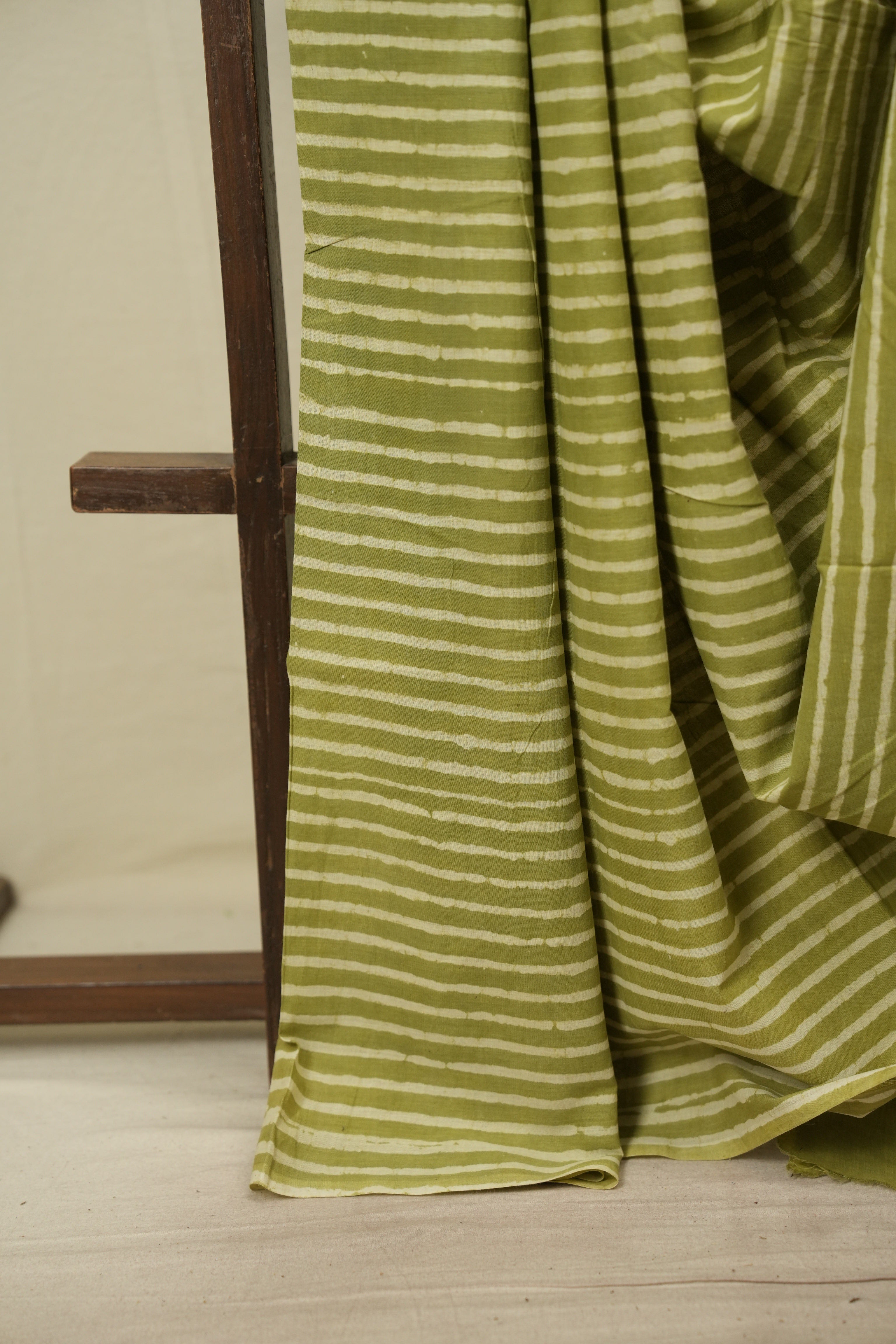 Green HBP Cotton Saree - SRGCS3783