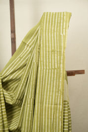 Green HBP Cotton Saree - SRGCS3783