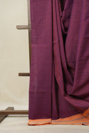 Magenta Cotton Ilkal Saree  - SRMCIS711