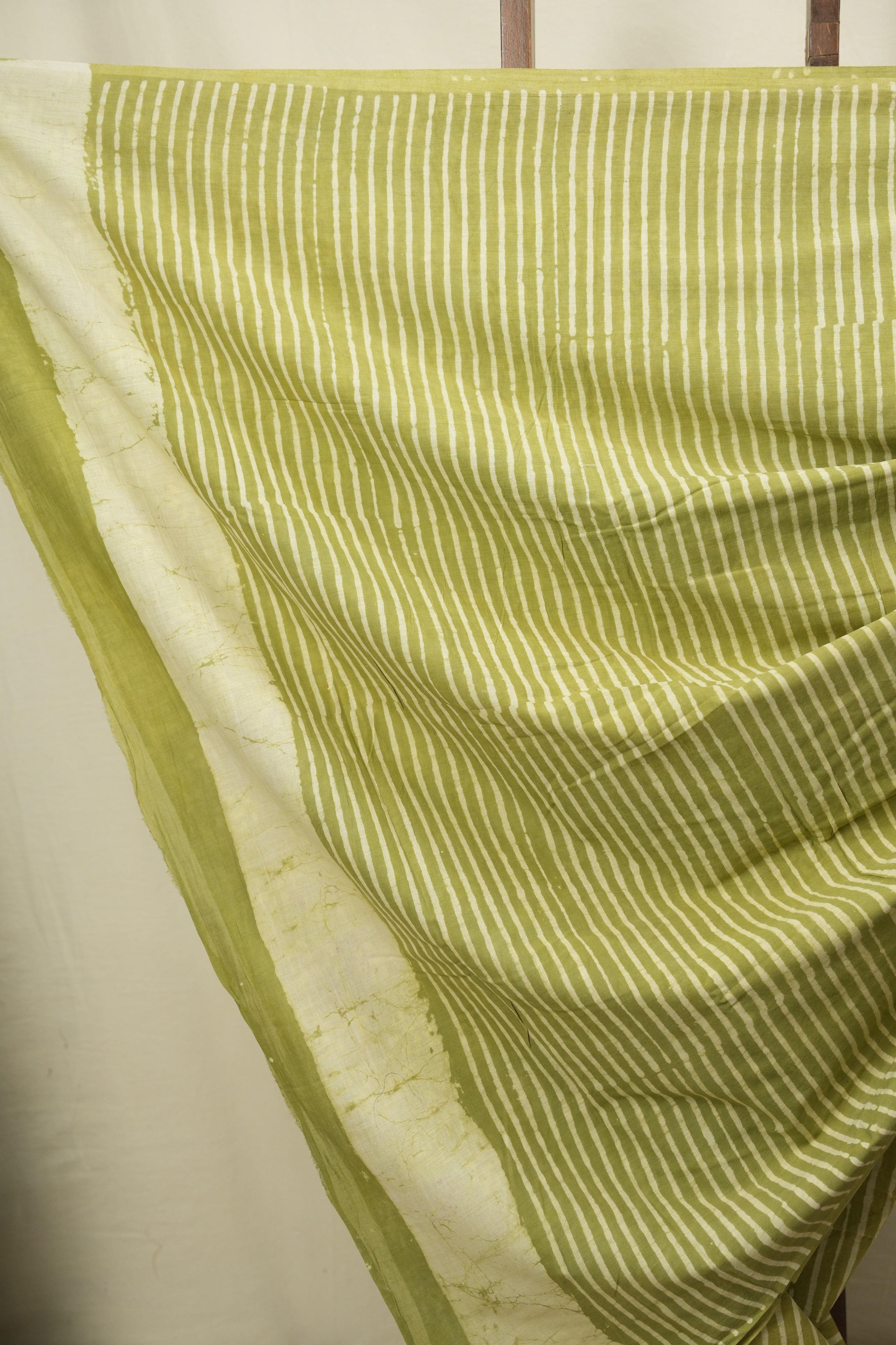 Green HBP Cotton Saree - SRGCS3783