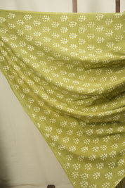 Green HBP Cotton Saree - SRGCS3783