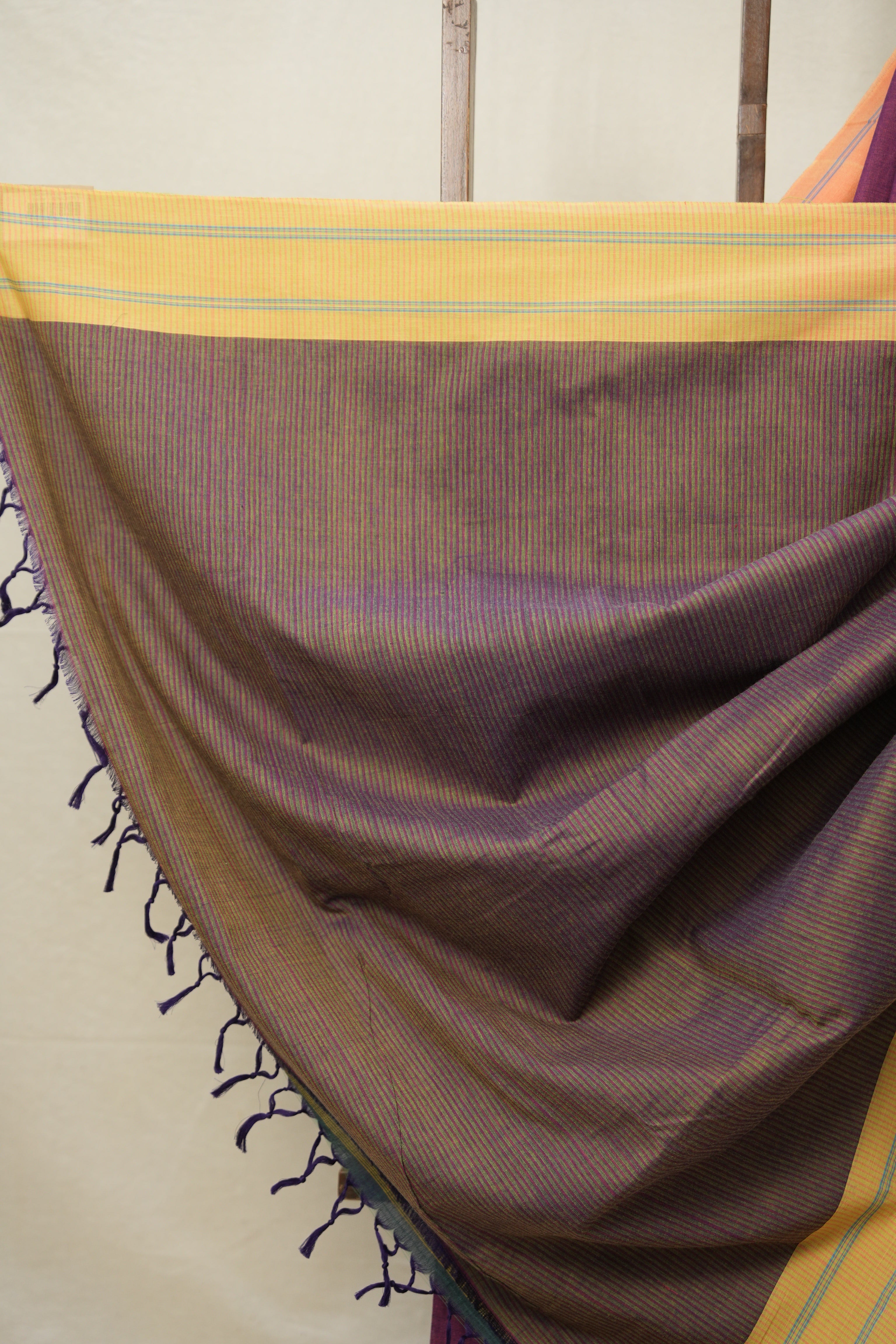 Magenta Cotton Ilkal Saree  - SRMCIS711