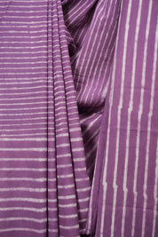 Purple HBP Cotton Saree - SRPCS3782