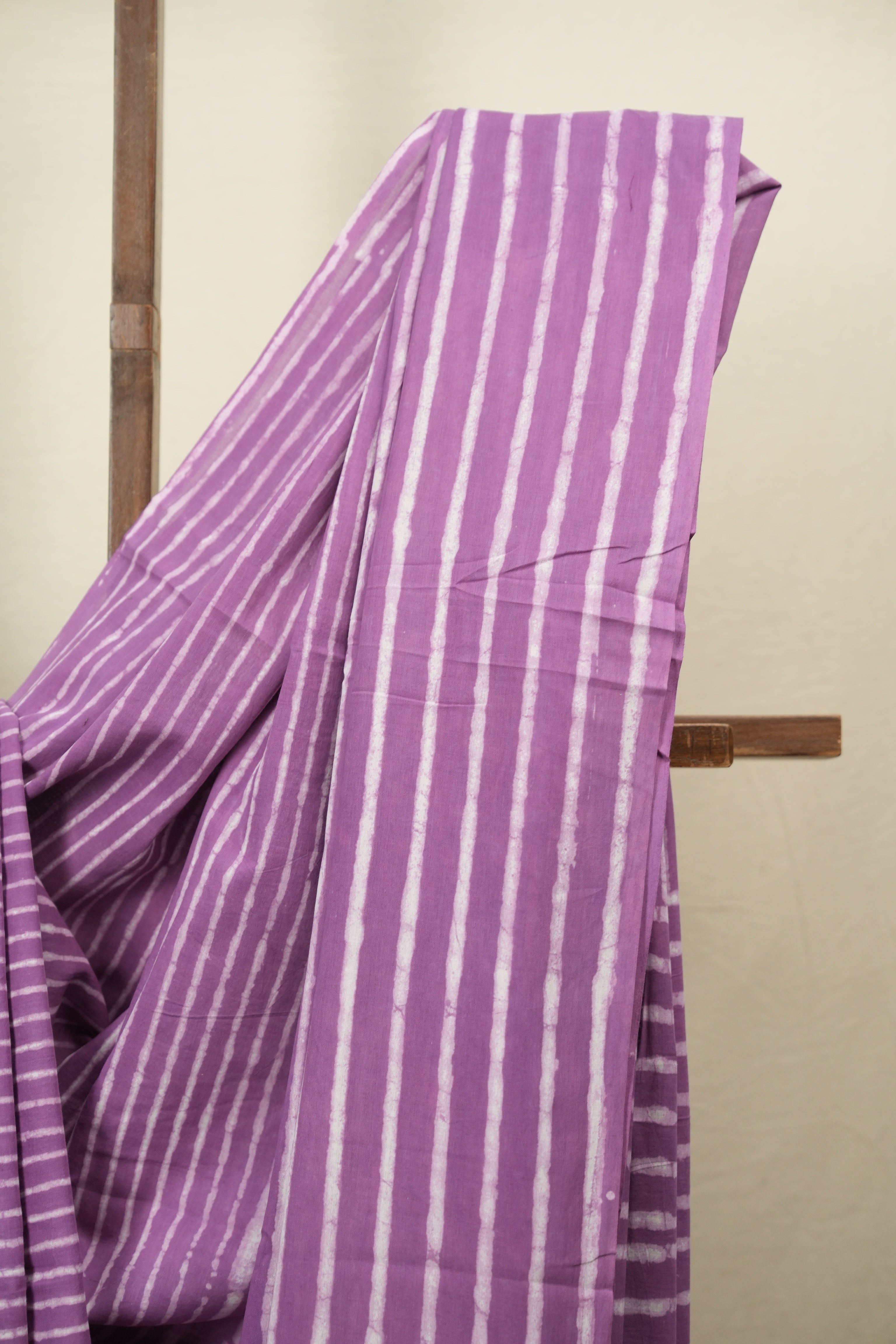 Purple HBP Cotton Saree - SRPCS3782