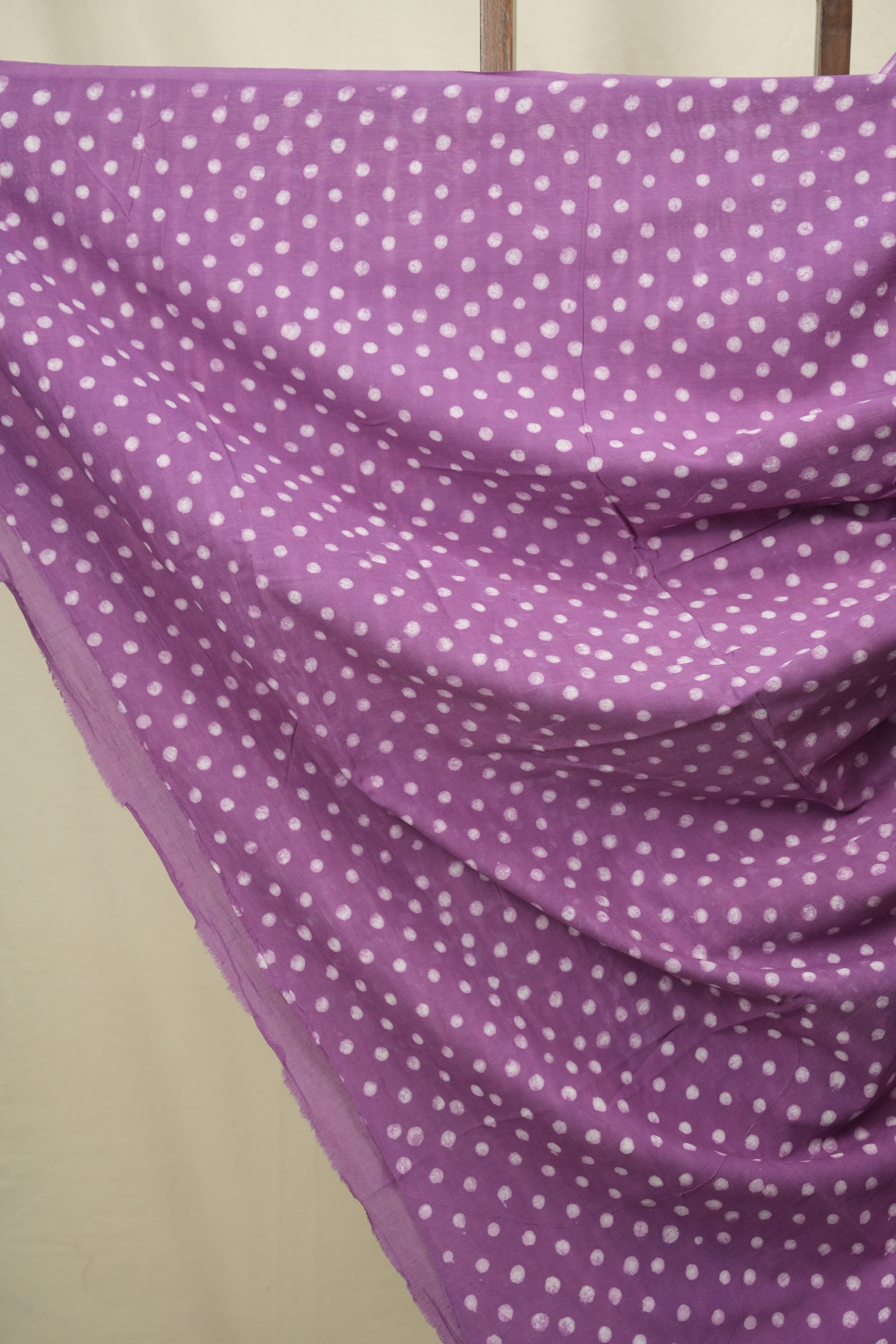 Purple HBP Cotton Saree - SRPCS3782