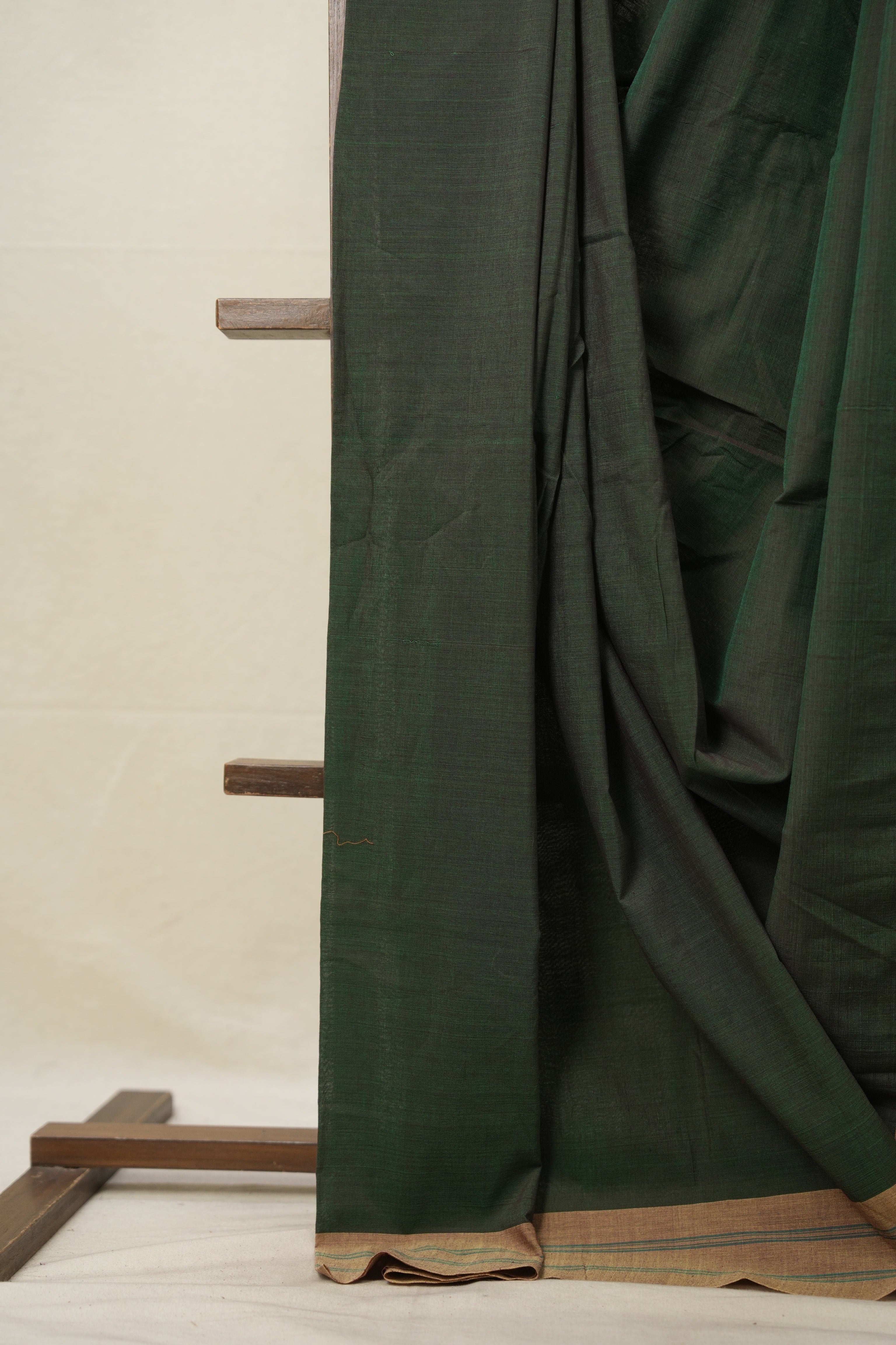 Green Cotton Ilkal Saree  - SRGCIS678