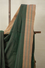 Green Cotton Ilkal Saree  - SRGCIS678