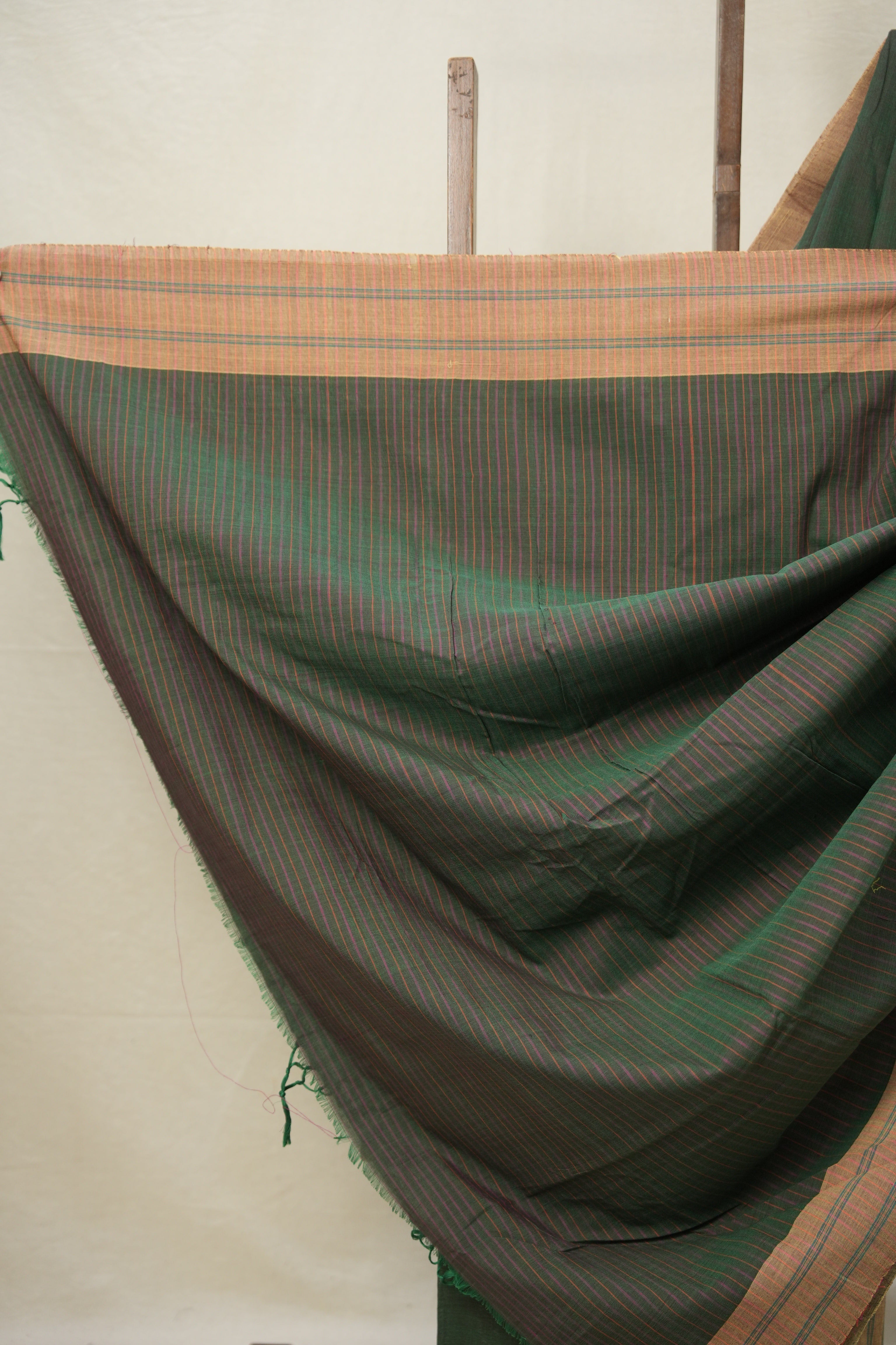 Green Cotton Ilkal Saree  - SRGCIS678