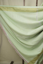 Mint Cotton Paithani Saree - SRMCPS793