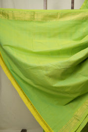 Pista Cotton Paithani Saree - SRPCPS795