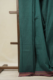 Green Cotton Ilkal Saree  - SRGCIS646