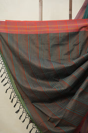 Green Cotton Ilkal Saree  - SRGCIS646