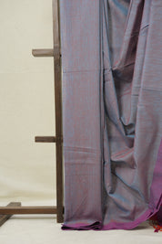 Red & Pink Bengal Cotton Saree - SRMPBCS141